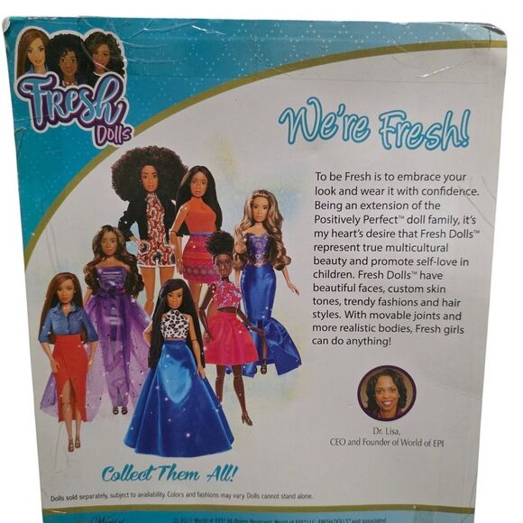 Fresh Dolls Deluxe Set - Jacqueline in Blue - Picture 2 of 2